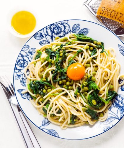 Carbonara vegetariana
