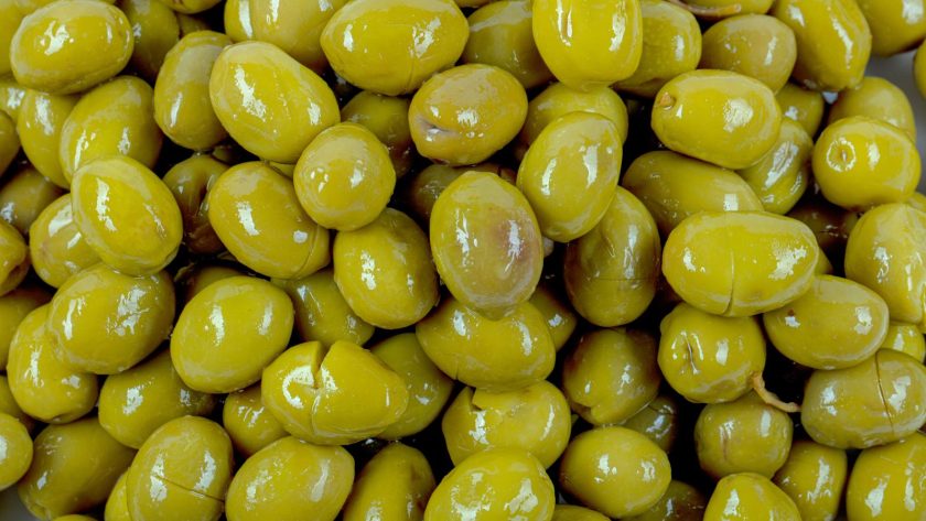 Olive schiacciate