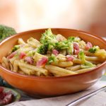 Pasta broccoli e pancetta