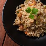 Risotto gamberetti e zucchine